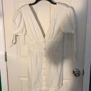 White free people dress